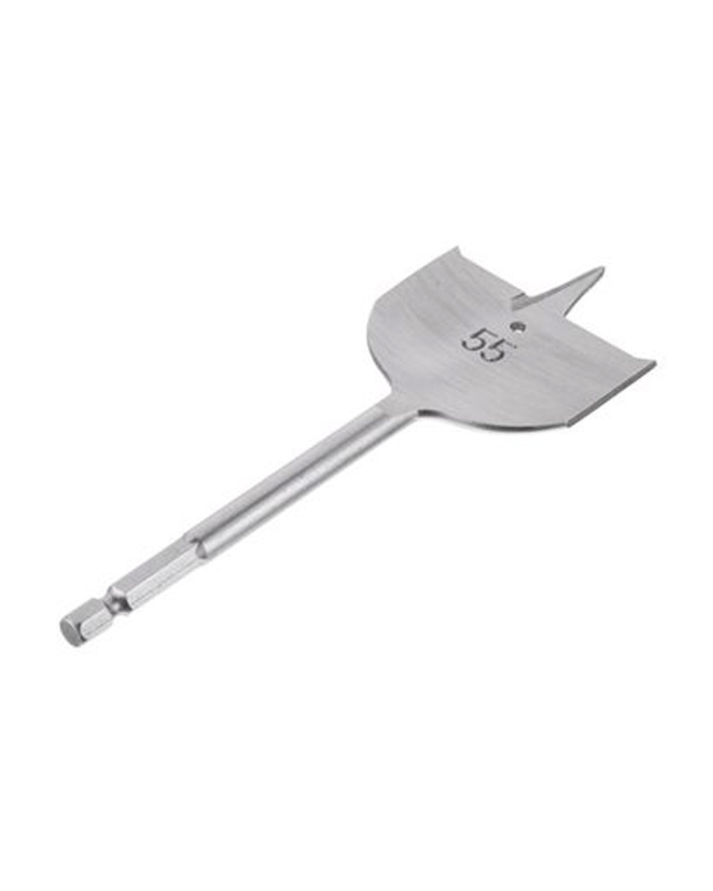 Свердло по дереву пір'яне Intertool - 55 x 150мм HEX (SW-0055)