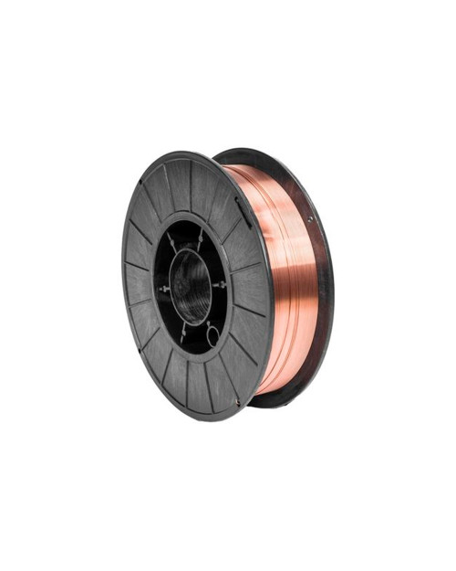 Дріт зварювальний Intertool - 0,8мм x 5кг ER70S-7 (EW-5008)
