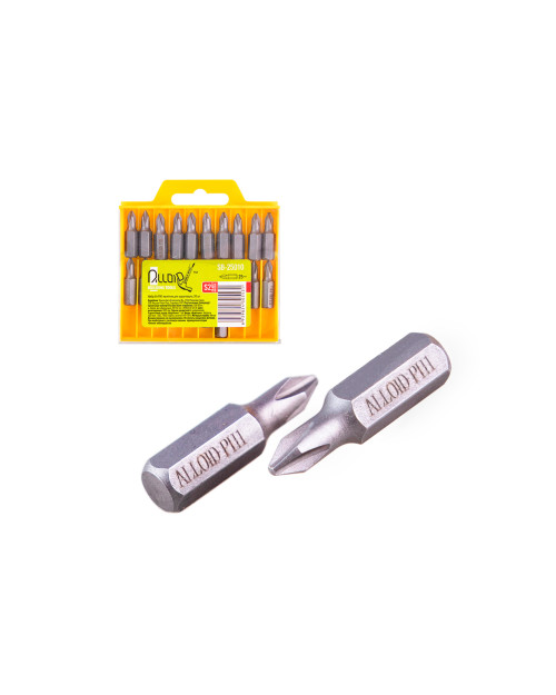 Біта магнітна Alloid - PH1 x 25мм (20шт) (SB-25010)