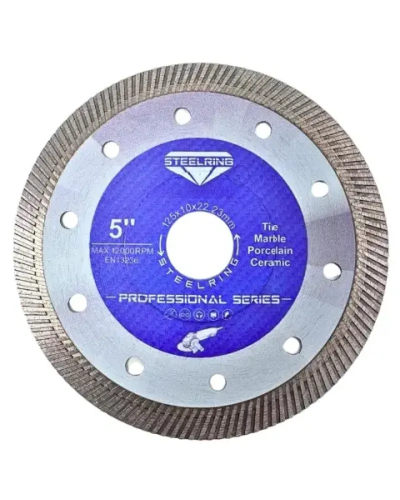 Супер тонкий вузький алмазний диск STEELRING PROFESSIONAL HPTN 125x1.2