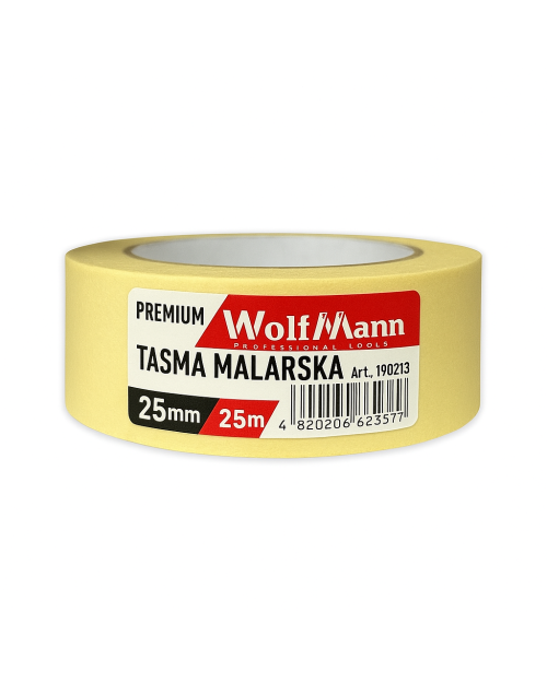 Малярна  стрічка 25 мм*25м PREMIUM TASMA MALARSKA 