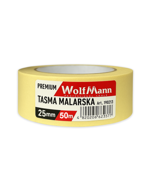 Малярна  стрічка 25 мм*50м PREMIUM TASMA MALARSKA 