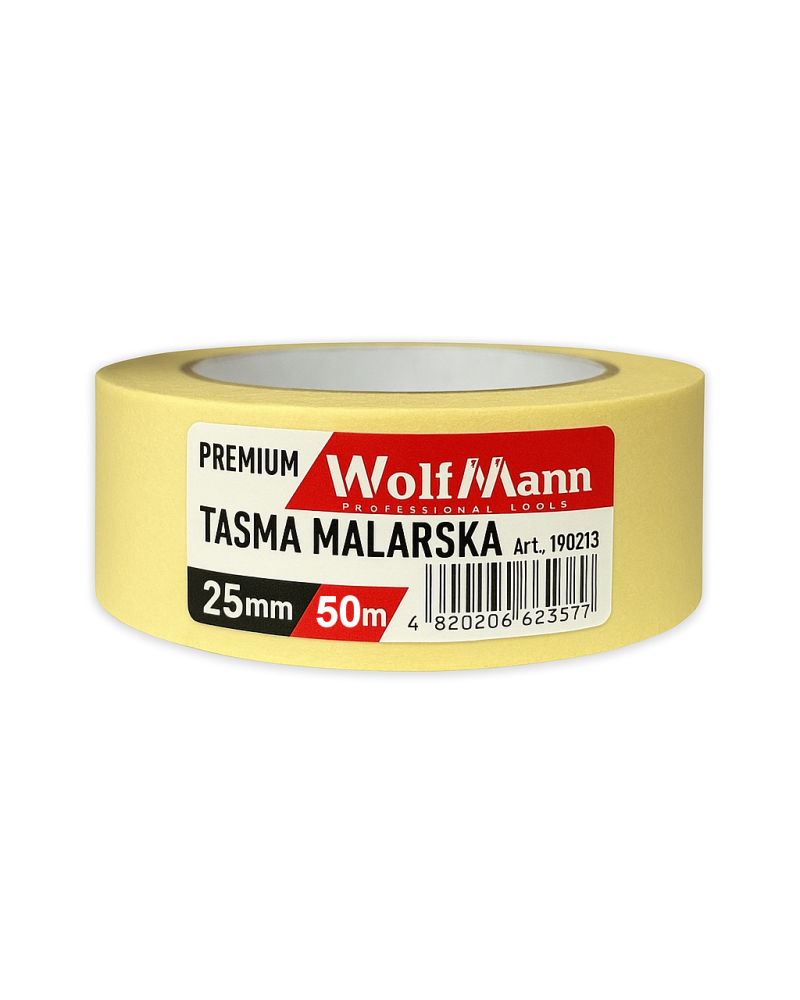 Малярна  стрічка 25 мм*50м PREMIUM TASMA MALARSKA 